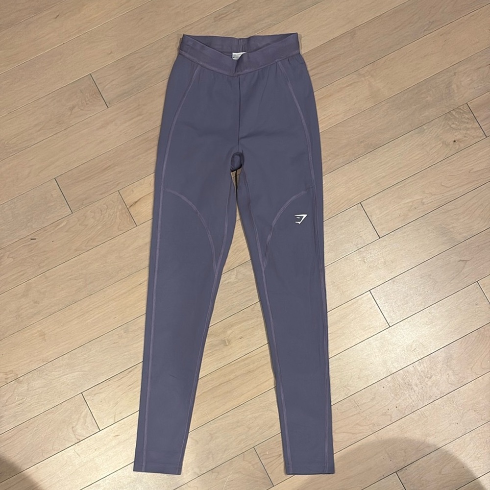 Gymshark Leggings Running XS Purple Dewberry